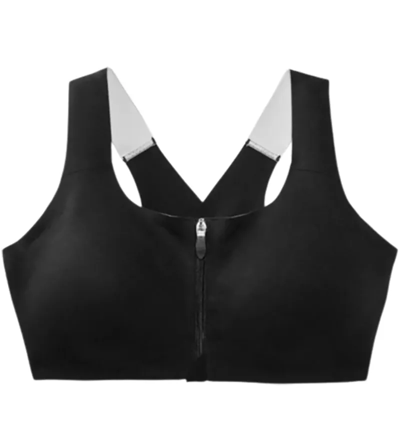 Brooks Women's Dare Zip Run Sports Bra - Black
